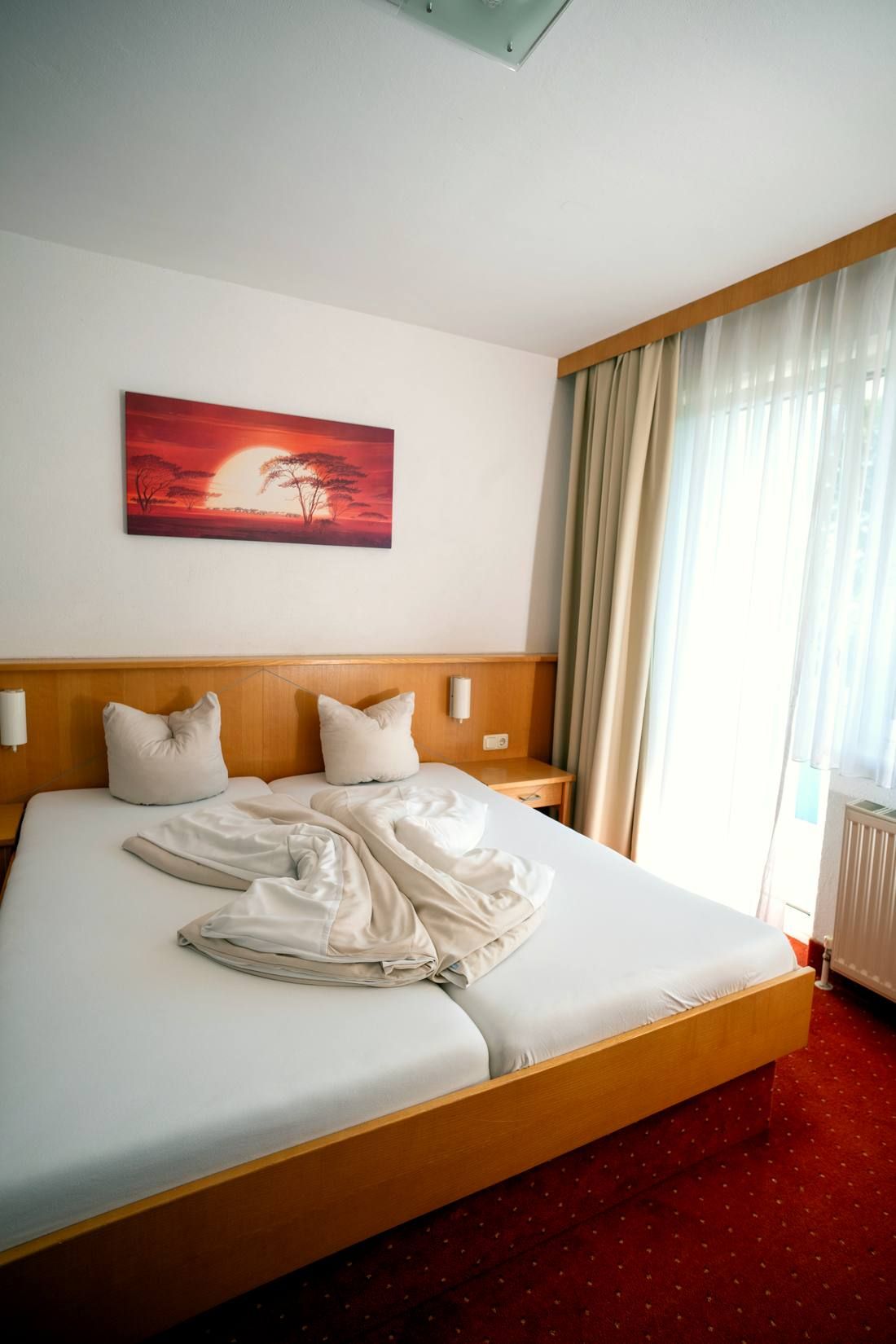 Double Room with balcony at the Strandhotel Faak